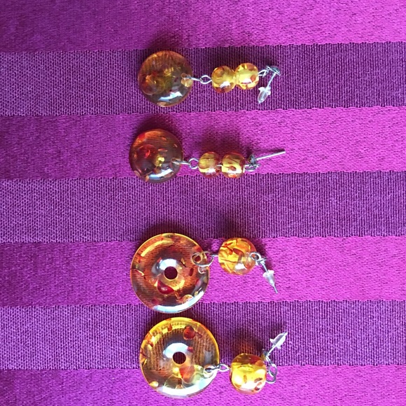Amber Beads Necklace set - Picture 4 of 7